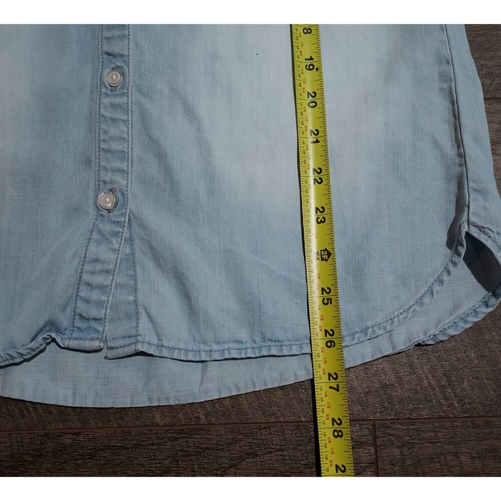 Cloth & Stone Breezy Button Down Shirt Farmcore Summertime - Picture 8 of 10